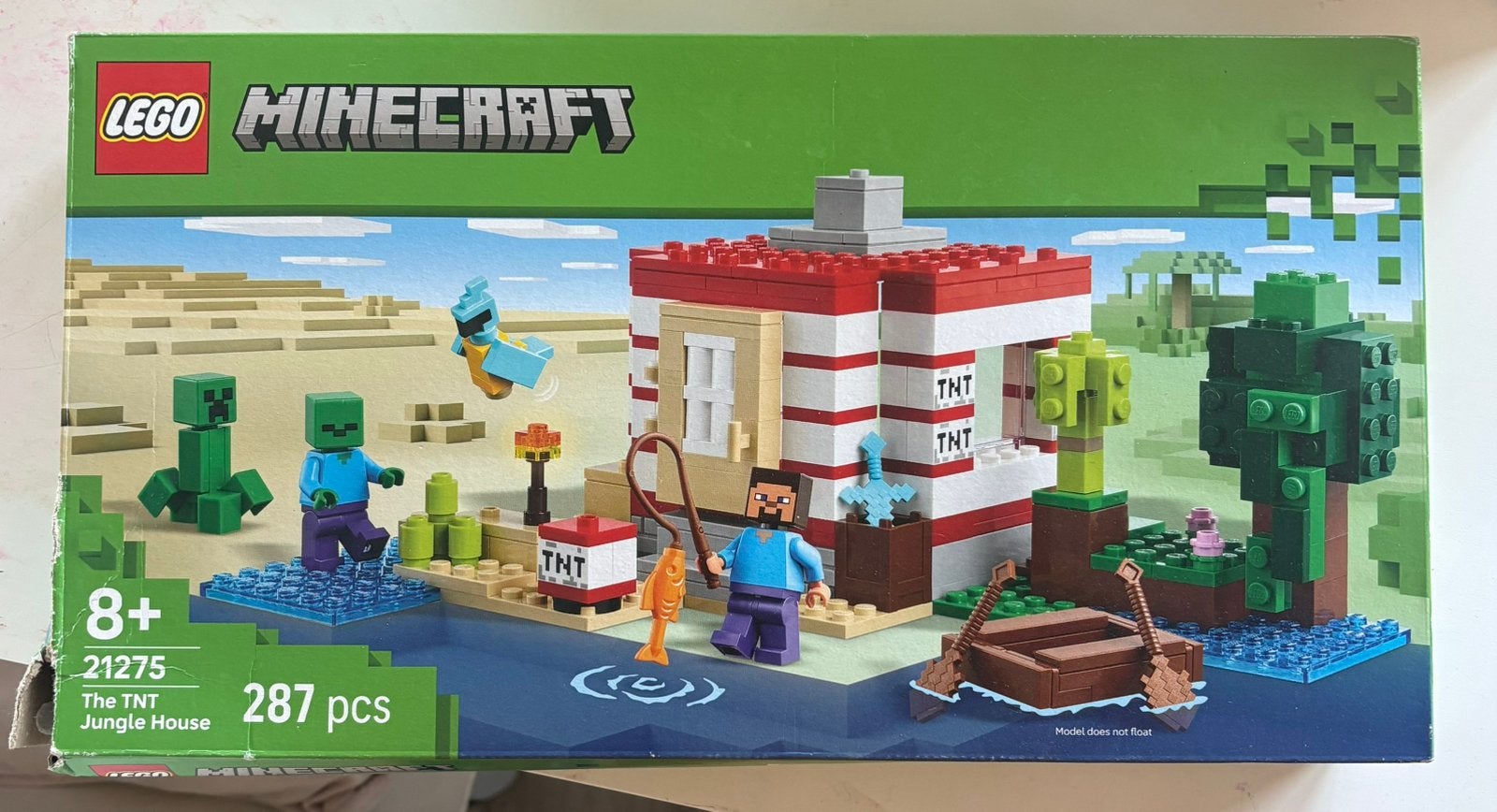 Lego Minecraft 21275 21264 21267, Ophalen, Zo goed als nieuw