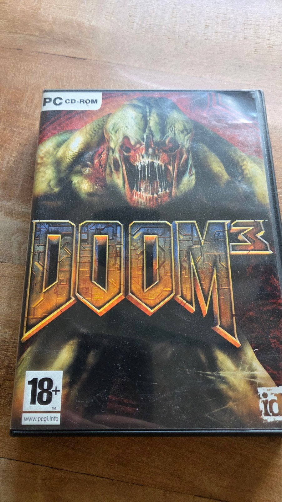 Doom 3 voor PC, originele CD-ROM-uitgave uit 2004, Spelcomputers en Games, Gebruikt, Vanaf 18 jaar, Shooter, 1 speler
