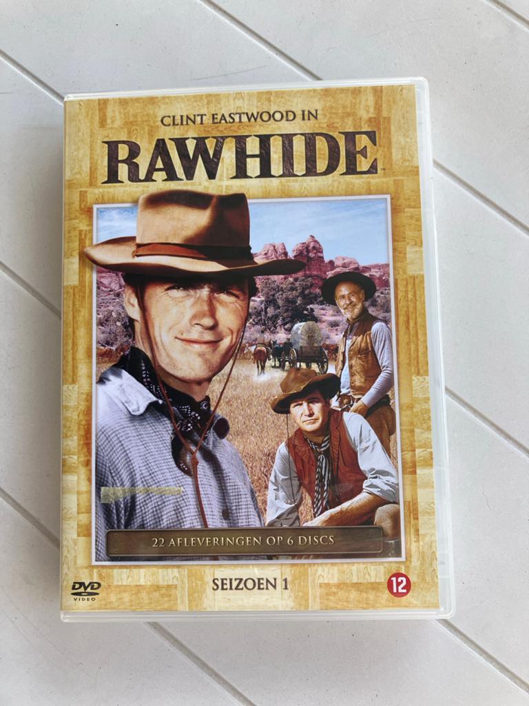 Rawhide Seizoen 1 DVD Boxset - Clint Eastwood, Boxset, Ophalen of Verzenden, Zo goed als nieuw, Actie en Avontuur