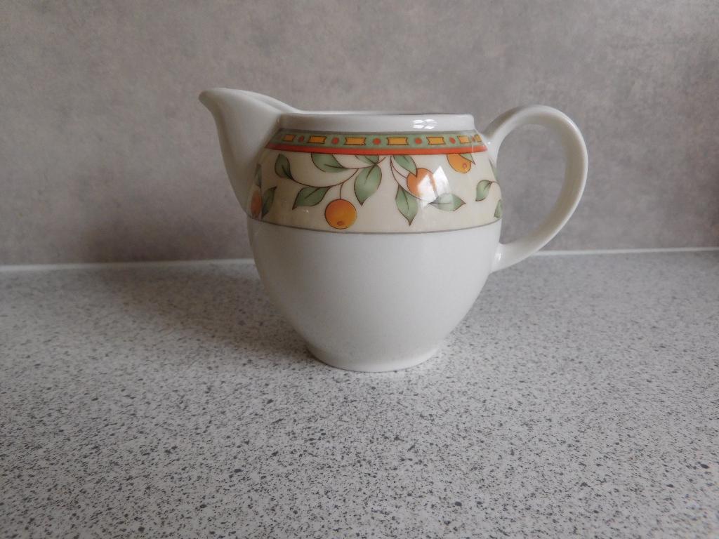 Melkkan Koffietijd Sinaasappel Art & Design, Huis en Inrichting, Keuken | Servies, Overige typen, Ophalen of Verzenden, Zo goed als nieuw