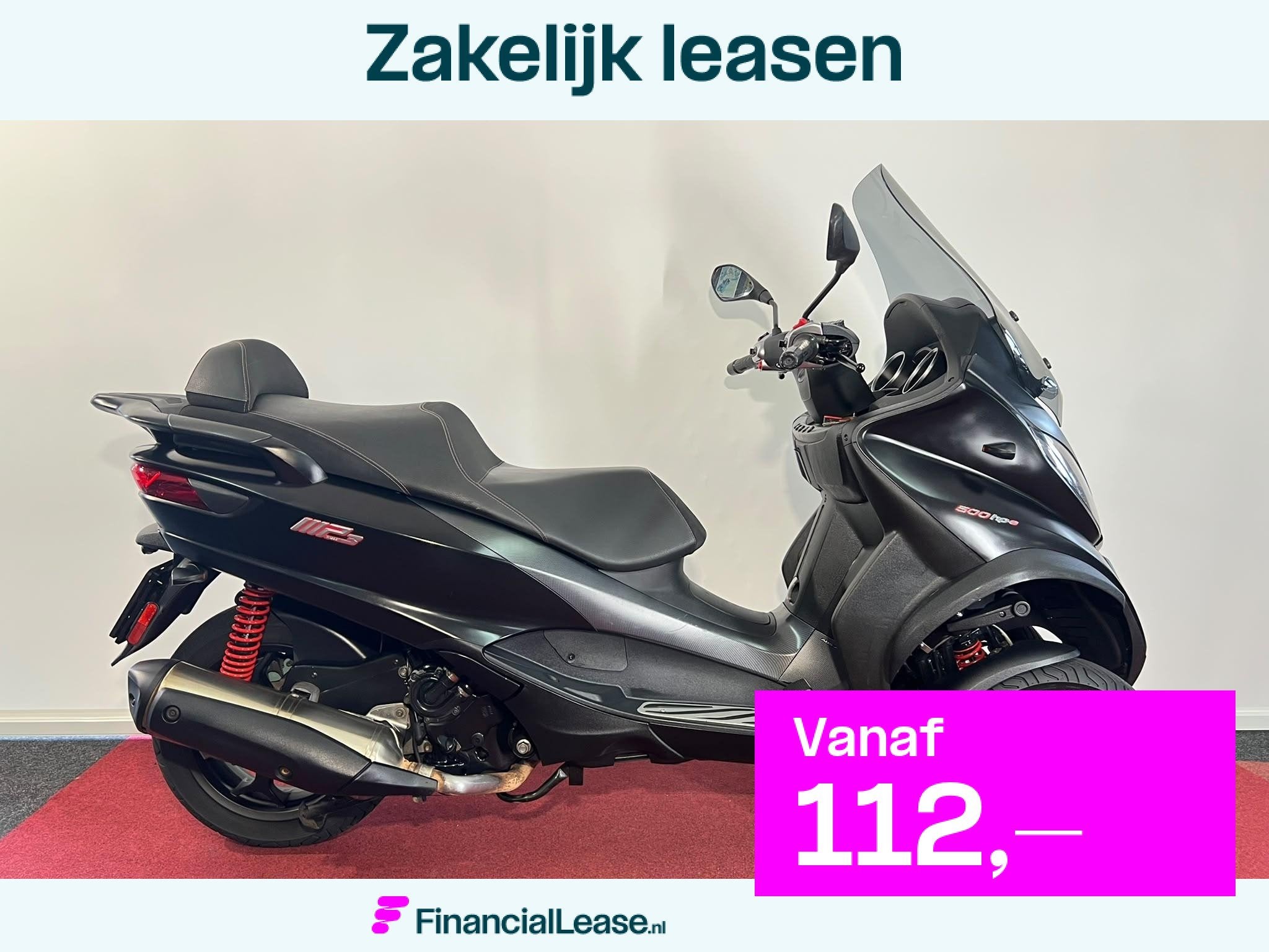 Piaggio MP3 500 HPE ABS, Motoren, Motoren | Piaggio, Scooter, 493 cc, Bedrijf, 12 t/m 35 kW