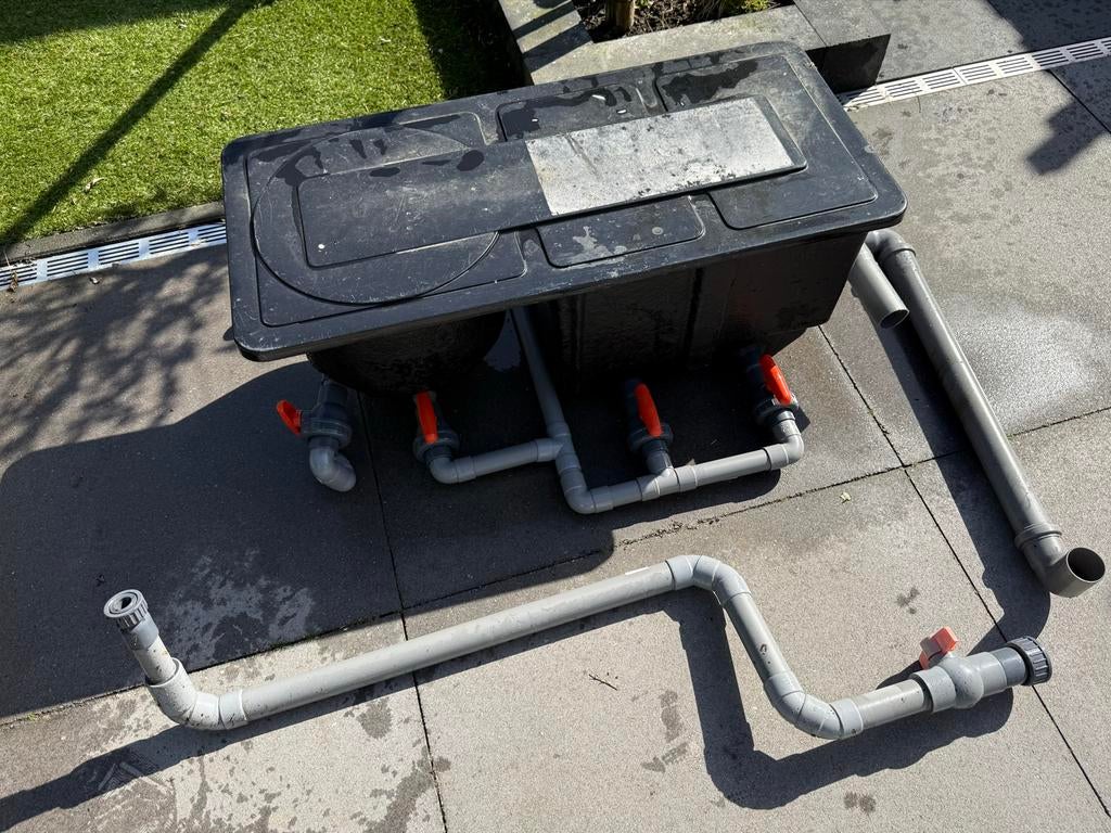 Messner Delta 7500 Meerkamerfilter - Vijverfilter, Tuin en Terras, Vijver-toebehoren, Ophalen, Gebruikt, Vijverfilter