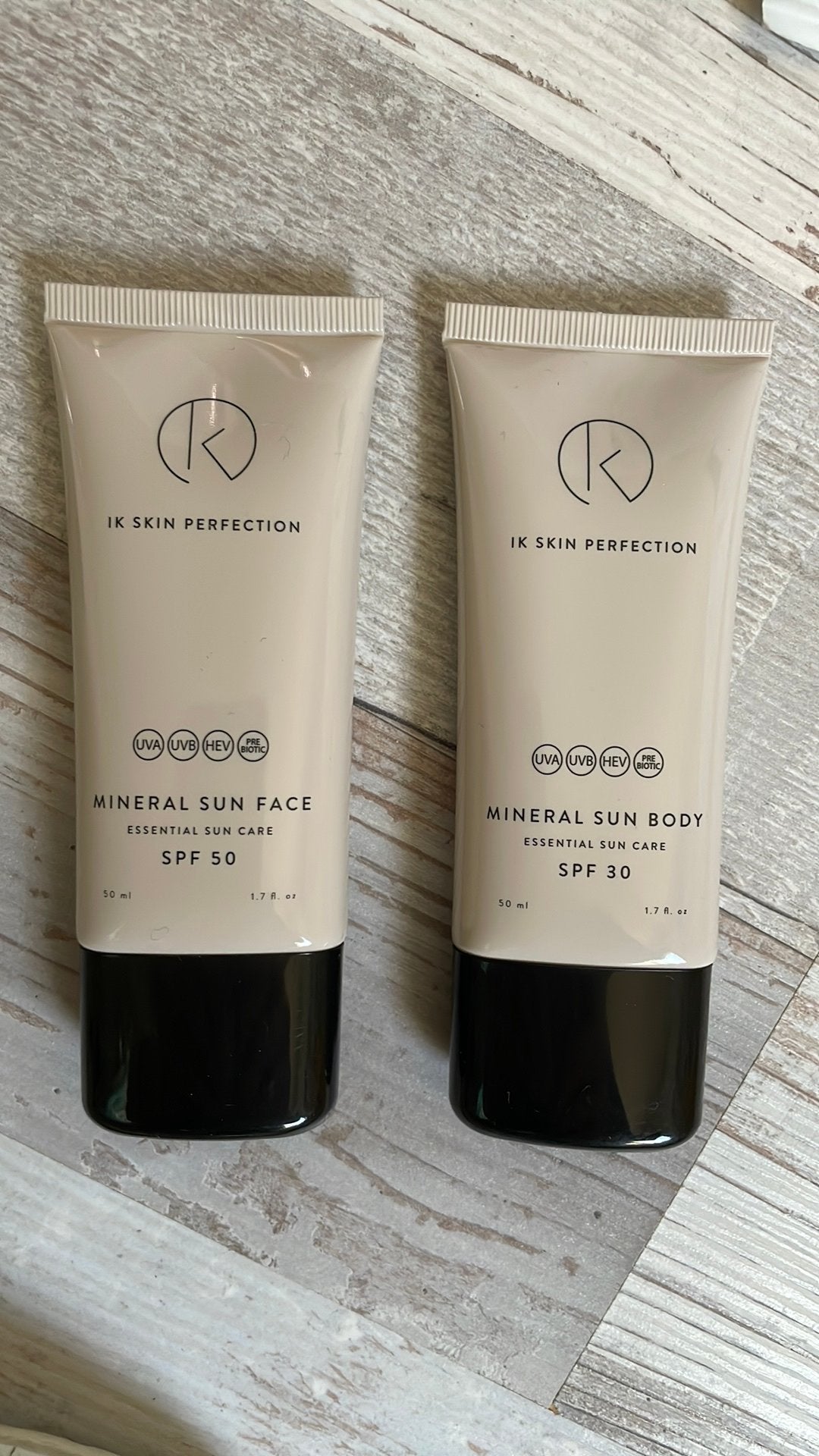 Nieuw 1k Sun face en Sun body zonnebrand bescherming, Ophalen of Verzenden, Zo goed als nieuw, Zonnebrand of After Sun
