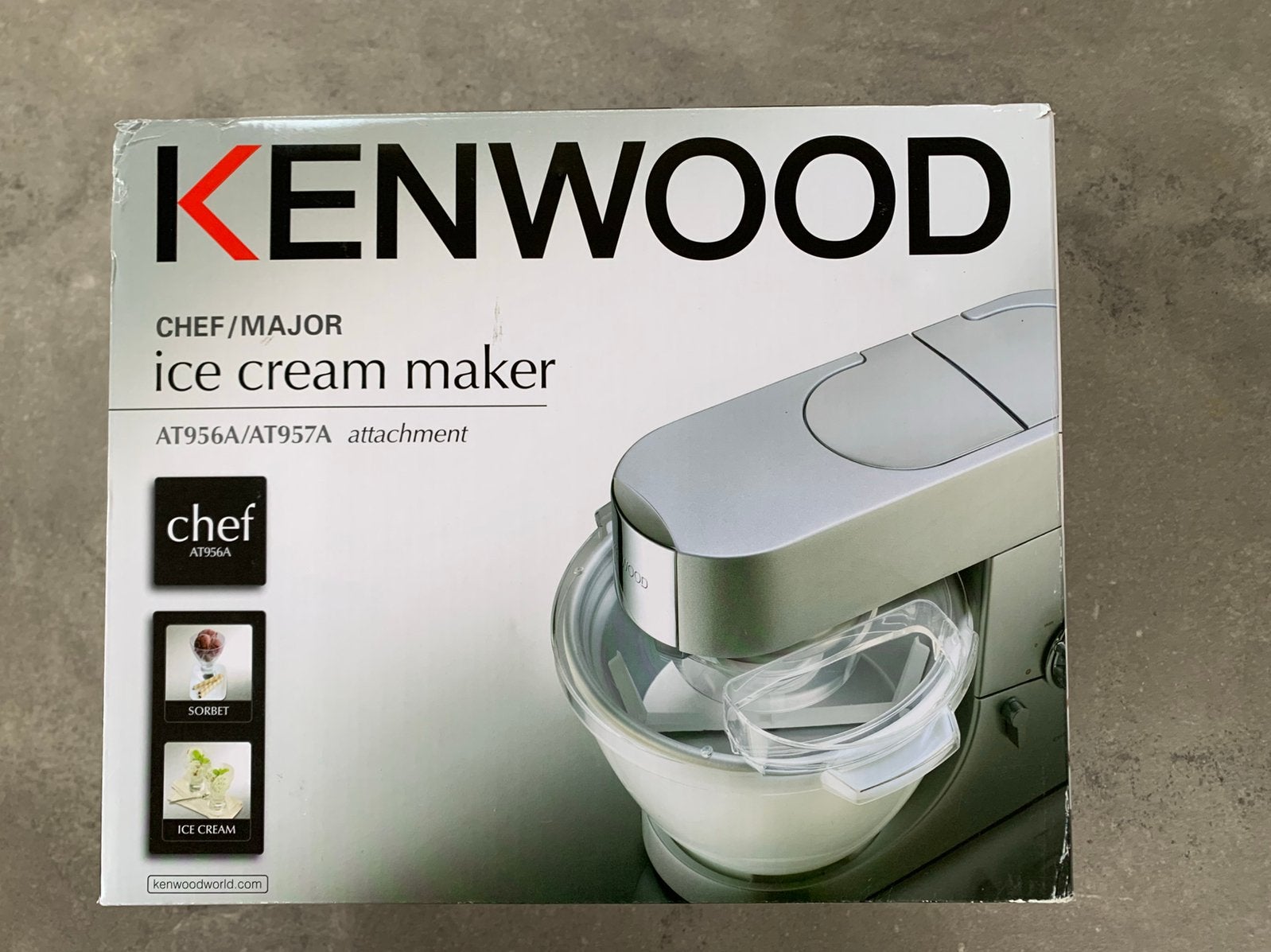 Kenwood ijsmaker, Ophalen of Verzenden, Nieuw