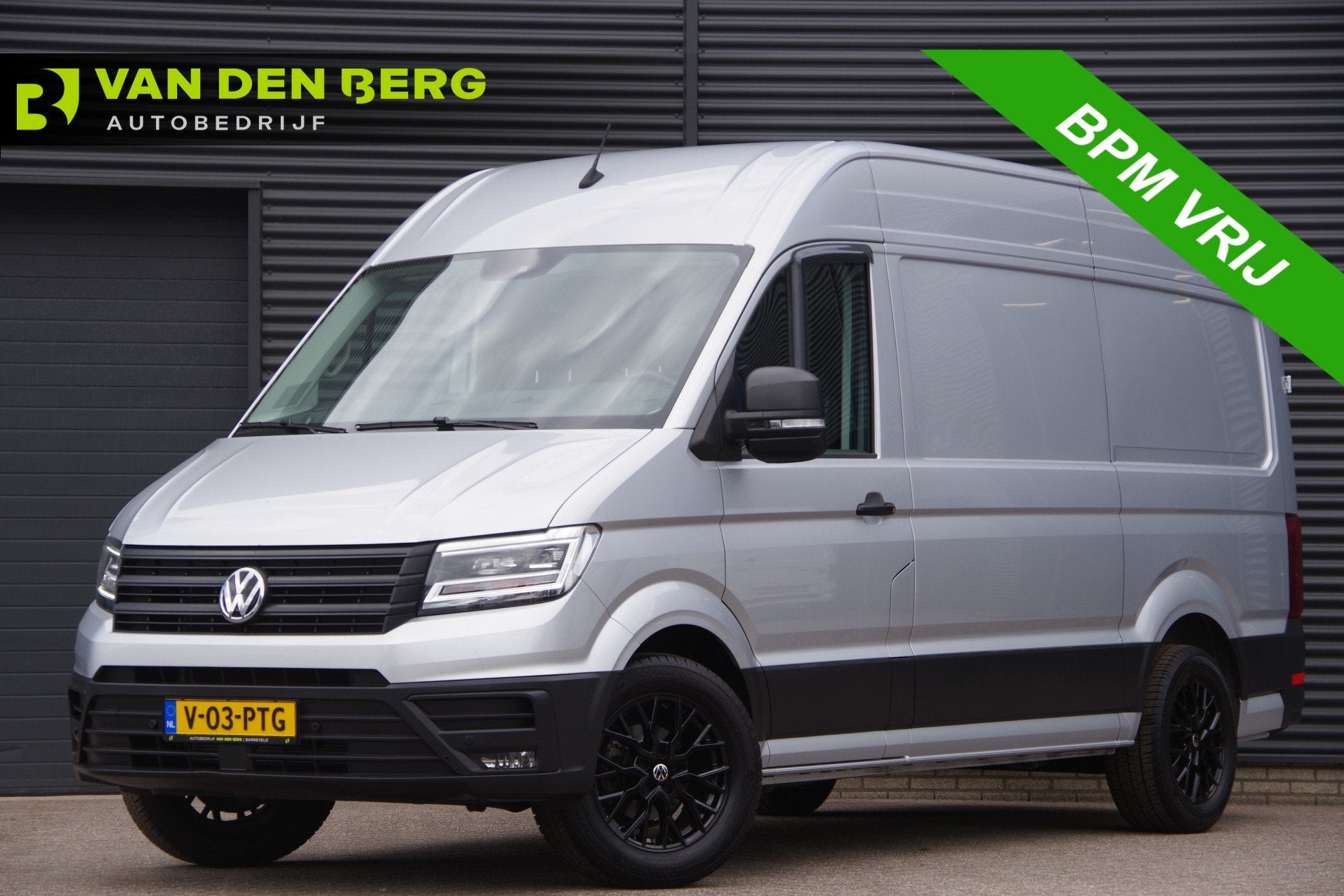 Volkswagen Crafter 35 2.0 TDI L3H3(L2H2) 3-ZITS, 177PK AUT., Dealer onderhouden, Stof, Gebruikt, Euro 6