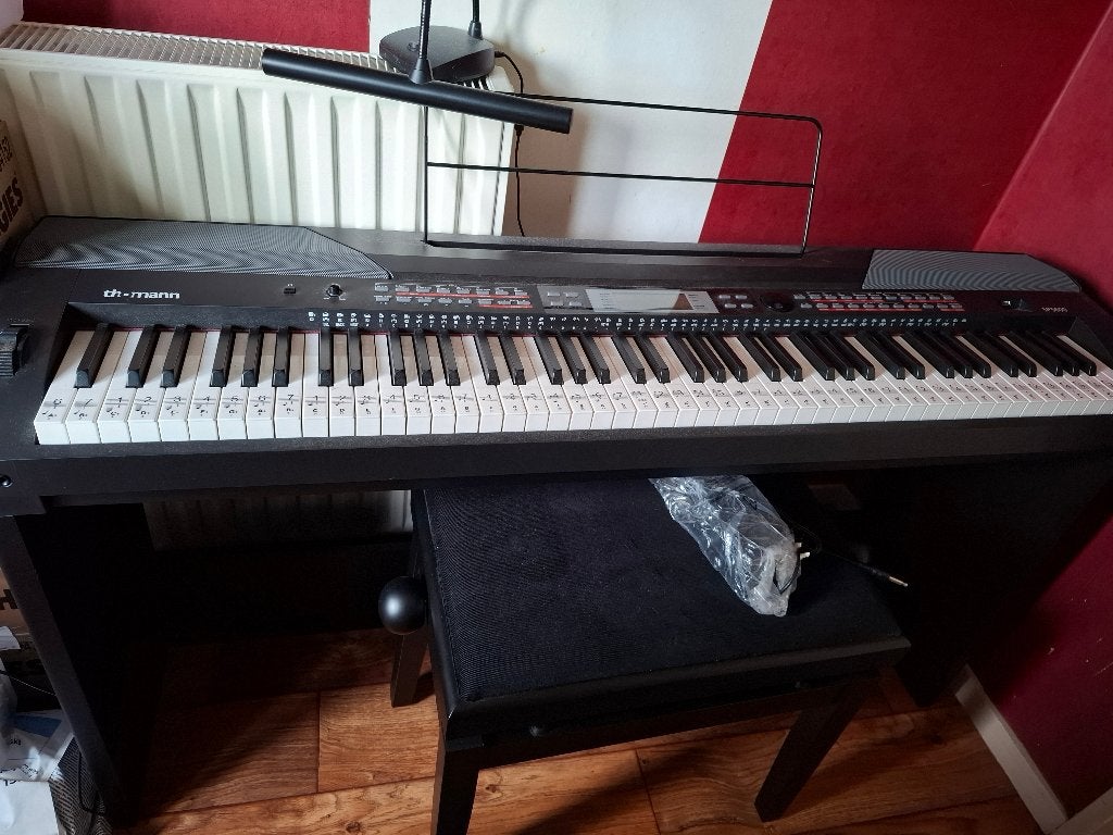 Elektrische piano THOMANN SP5600, Muziek en Instrumenten, Ophalen, Zo goed als nieuw, Zwart, Piano