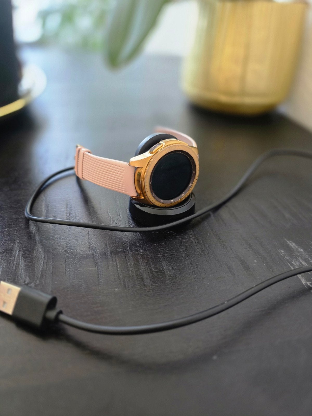 Smartwatch Samsung, Ophalen, Gebruikt, Zwart, Android