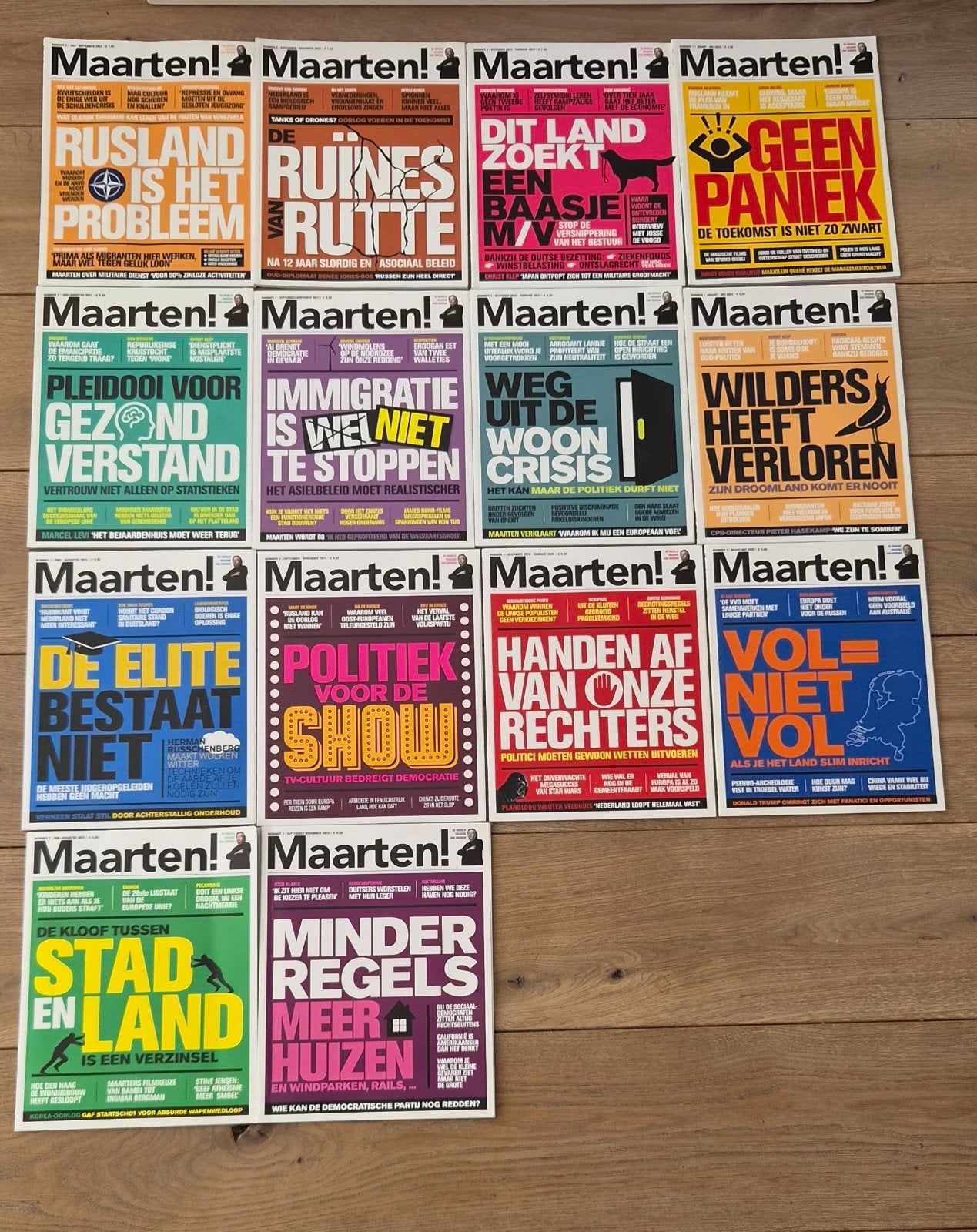 Maarten tijdschriften, Ophalen of Verzenden, Zo goed als nieuw
