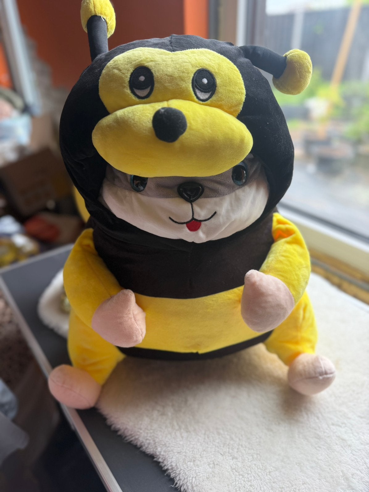 Mega Bijen knuffel  | 50cm., Ophalen of Verzenden, Zo goed als nieuw, Overige typen