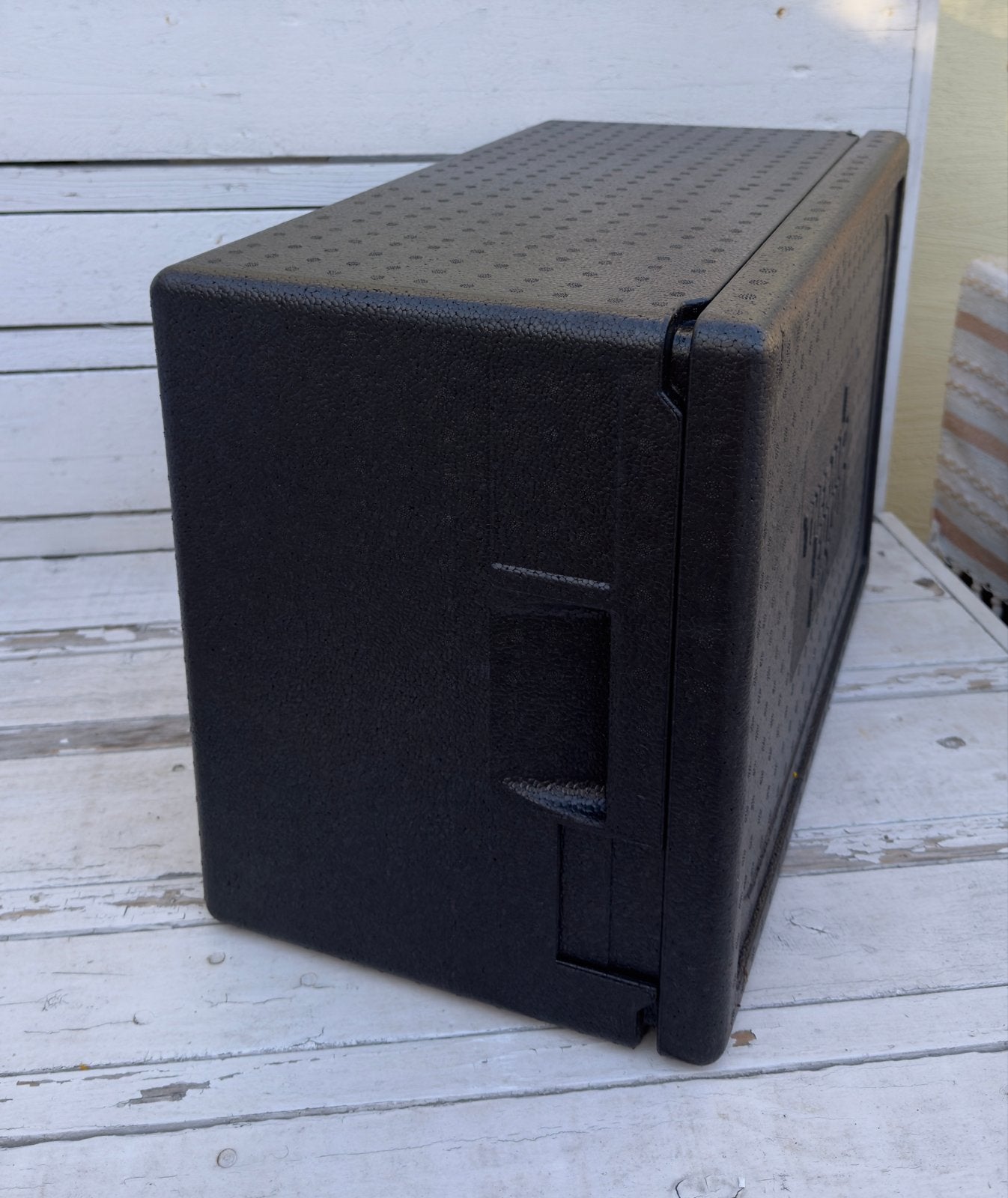 Thermo Future Box 46L zwart - Isolerende Transportbox, Ophalen of Verzenden, Gebruikt, Koelbox