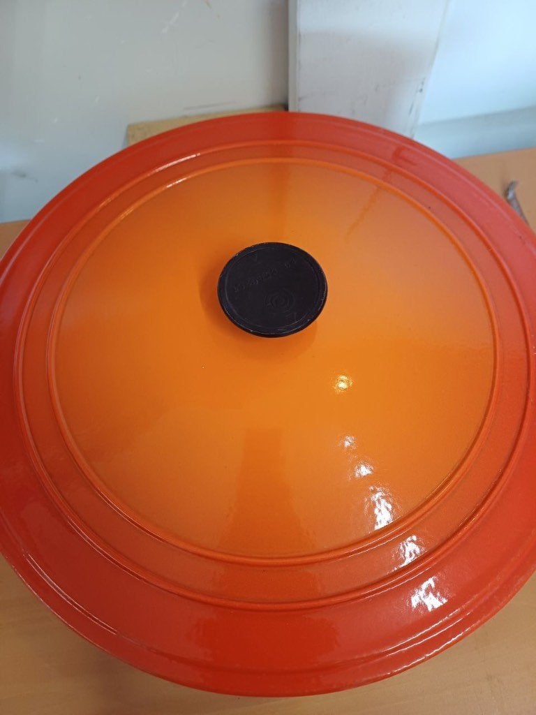 Le Creuset pan 34 cm, Huis en Inrichting, Keuken | Potten en Pannen, -, Ophalen of Verzenden, Zo goed als nieuw, -