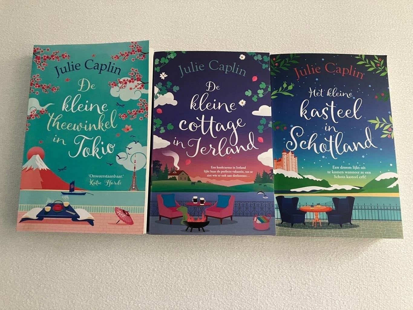 3 boeken van Julie Caplin, Boeken, Ophalen, Zo goed als nieuw, Julie Caplin, Nederland
