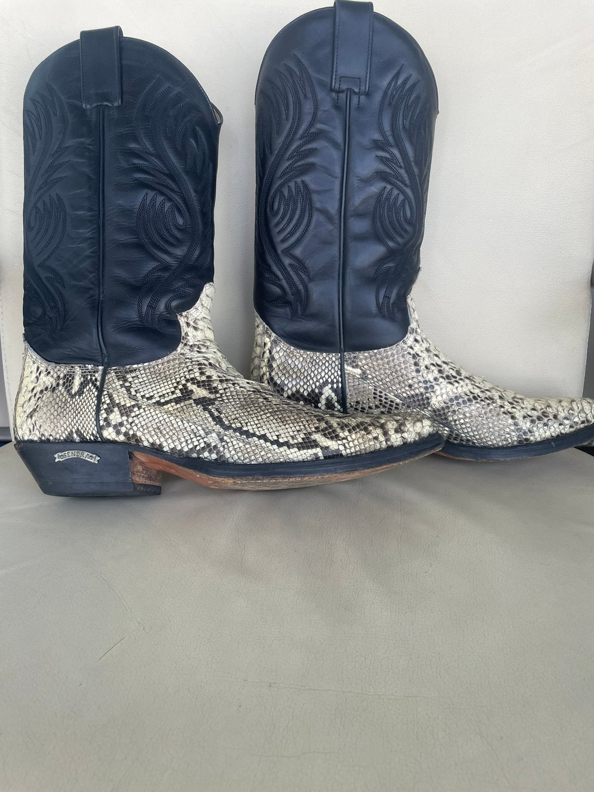 Nette Sendra laarzen Slangenleer maat 45, Kleding | Heren, Overige kleuren, Boots, Ophalen of Verzenden, Gedragen