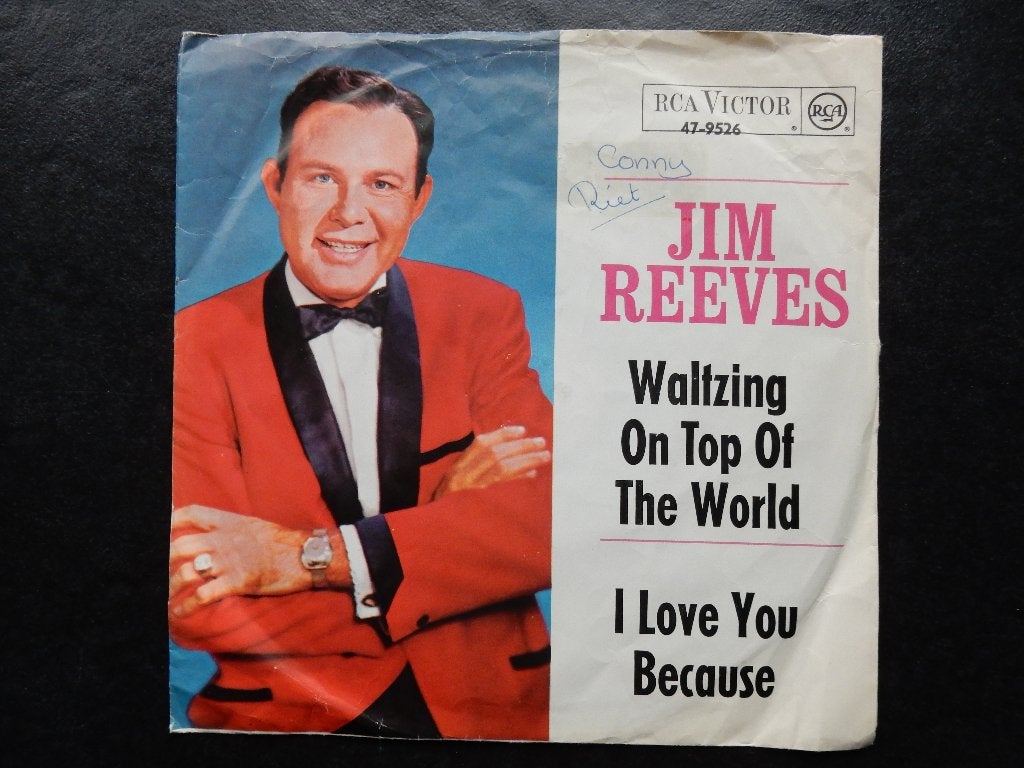 Jim Reeves – Waltzing on top of the world, Ophalen of Verzenden, Zo goed als nieuw, Pop