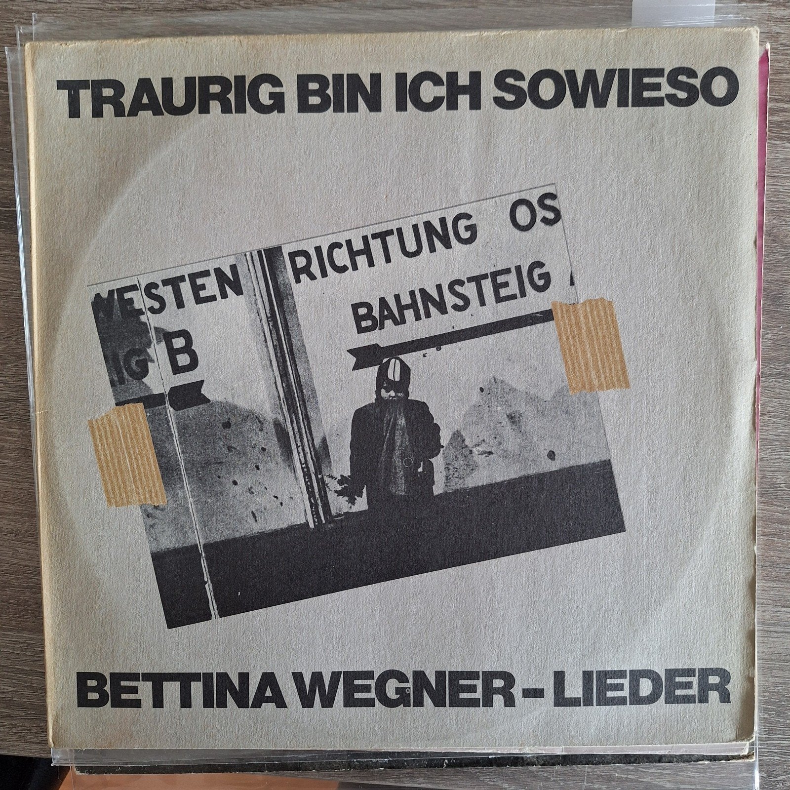 Bettina Wegner - Traurig bin ich sowieso (LP), Ophalen of Verzenden, Gebruikt, 12 inch, LP