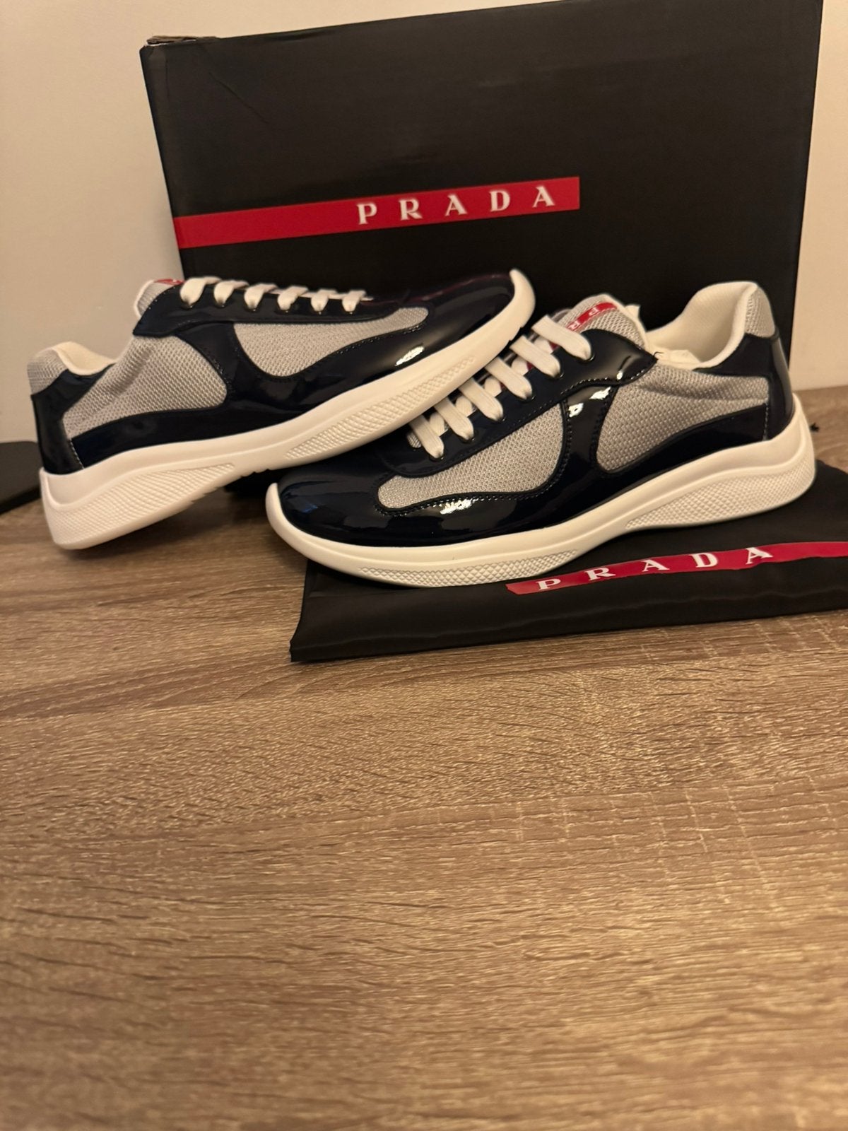 Prada cups maat 42, Kleding | Heren, Schoenen, Ophalen of Verzenden, Nieuw, Zwart