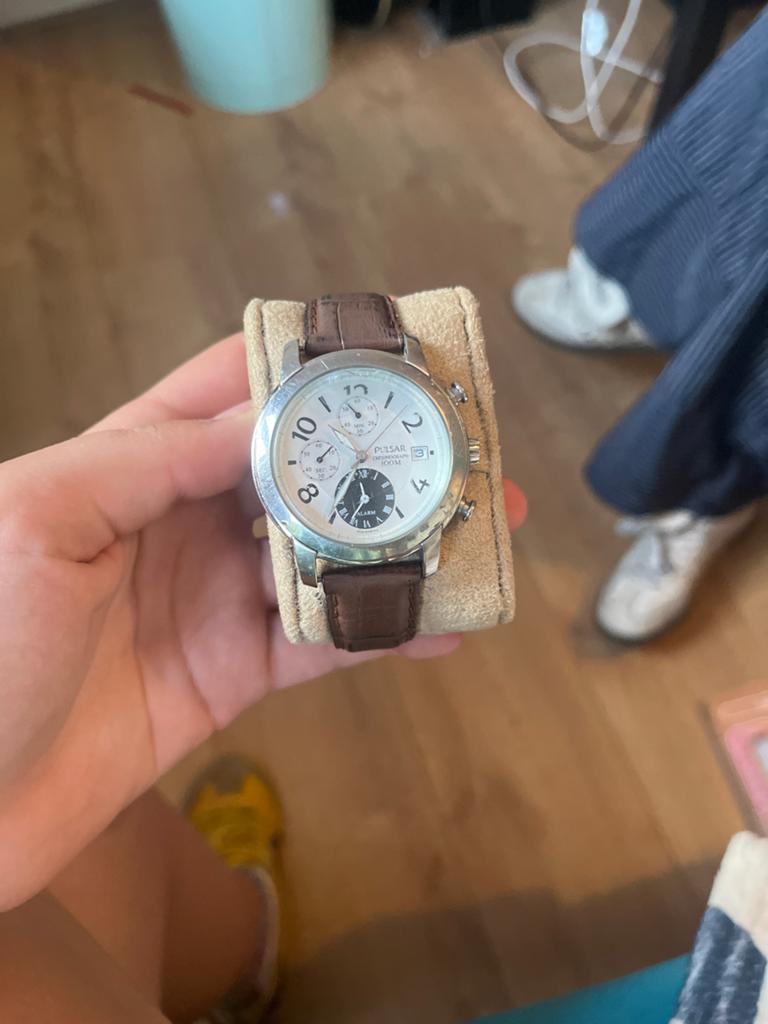 Pulsar Chronograaf Herenhorloge - Klassiek & Stijlvol, Sieraden, Tassen en Uiterlijk, Horloges | Heren, Gebruikt, Polshorloge
