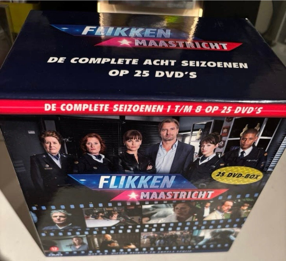 Flikken Maastricht - Complete Serie Seizoen 1-8 (25 DVD's), Misdaad, Nederlands, Zo goed als nieuw, Vanaf 12 jaar