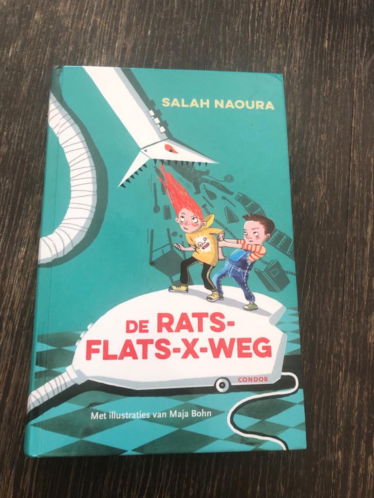 De Rats-Flats-X-Weg - Salah Naoura (Kinderboek), Ophalen of Verzenden, Zo goed als nieuw, Fictie