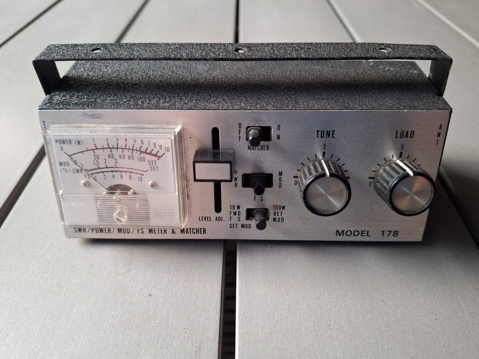 Katsumi Model 178 vintage power / SWR meter, Telecommunicatie, Ophalen of Verzenden