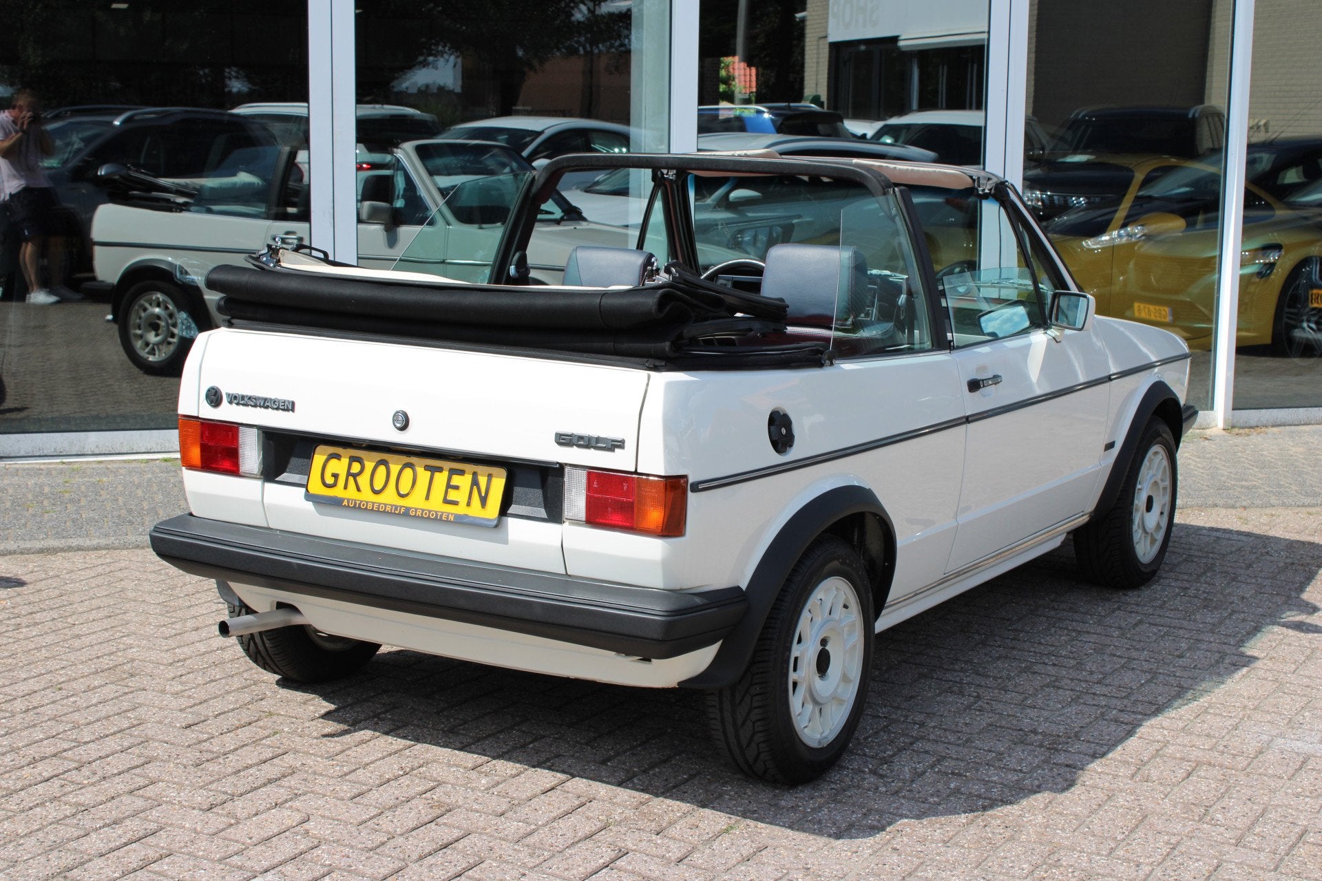 Volkswagen Golf 1.6 Karmann cabrio (bj 1987), foto 4