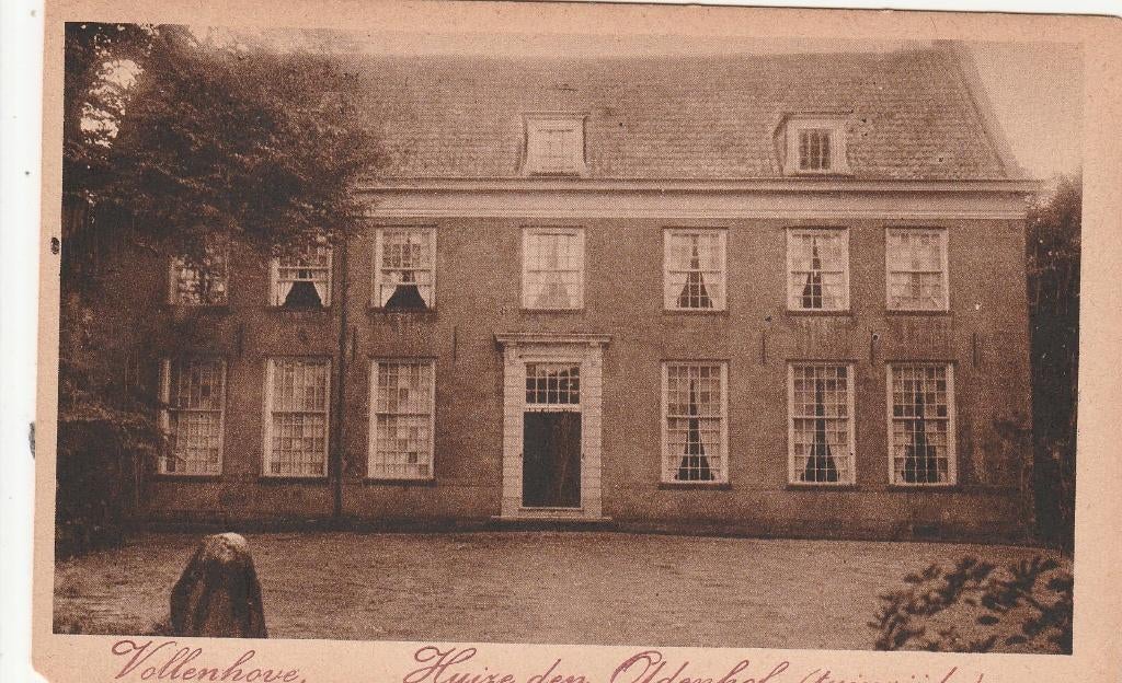 vollenhove- huize den oldenhof, Verzamelen, Ophalen of Verzenden, Voor 1920, Utrecht