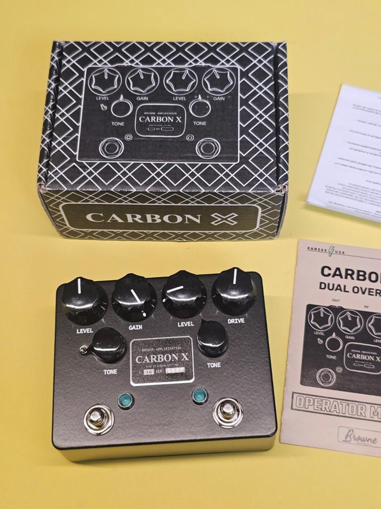 Browne Amplification Carbon X, Muziek en Instrumenten, Effecten, Ophalen of Verzenden, Zo goed als nieuw, Distortion, Overdrive of Fuzz