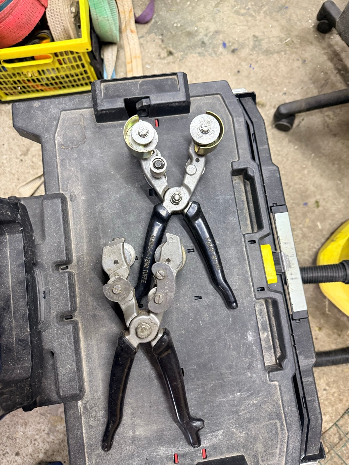 Alroc FIBOP Kabelmantel Striptangen voor Glasvezel/HDPE (2 s, Ophalen of Verzenden, Gebruikt, Tang, Overige merken