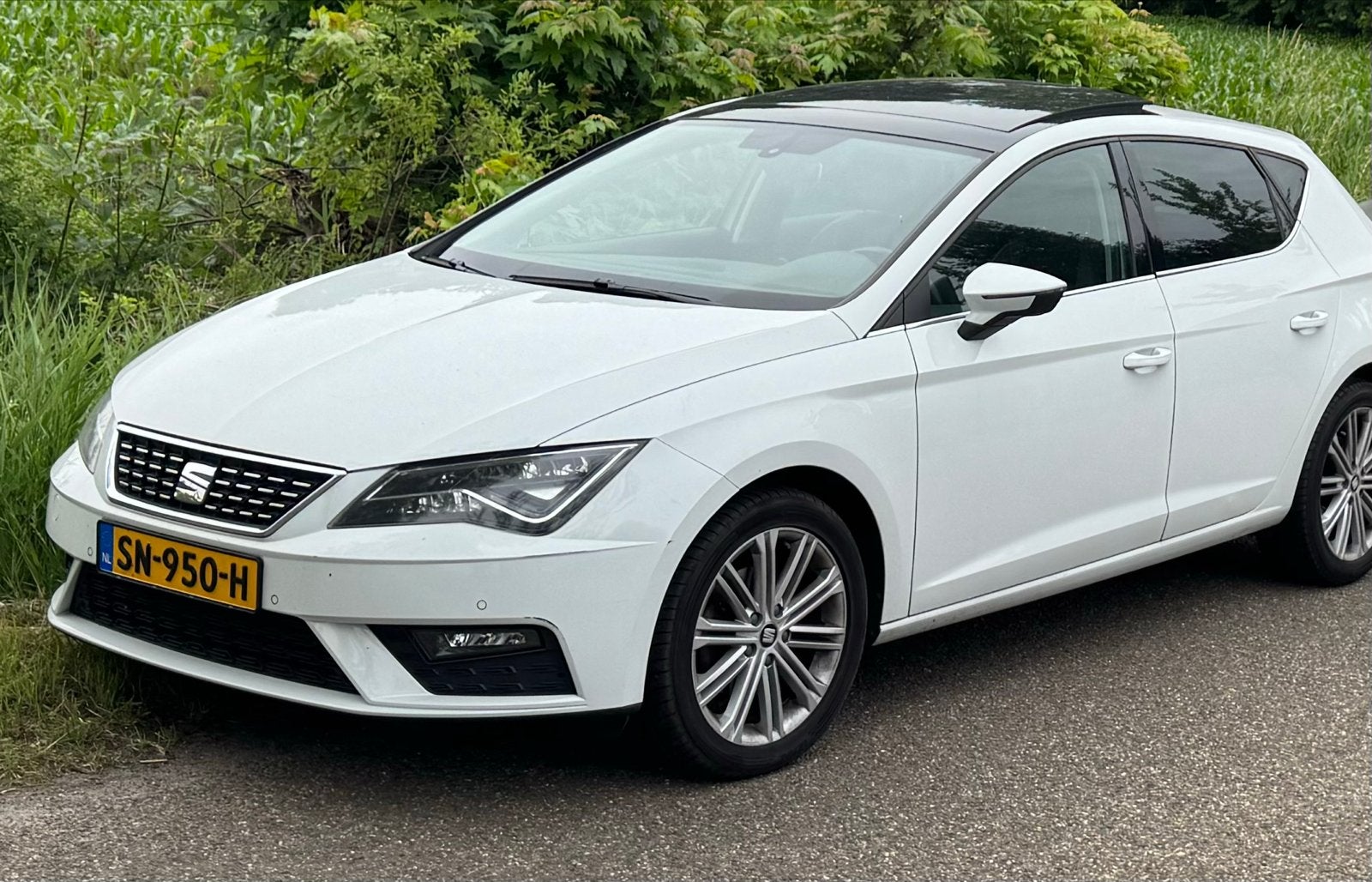 Seat Leon Xcellence 1.4 TSI 150PK Dsg7 panoramadak, Auto's, Seat, Zwart, 4 cilinders, 150 pk, Leon