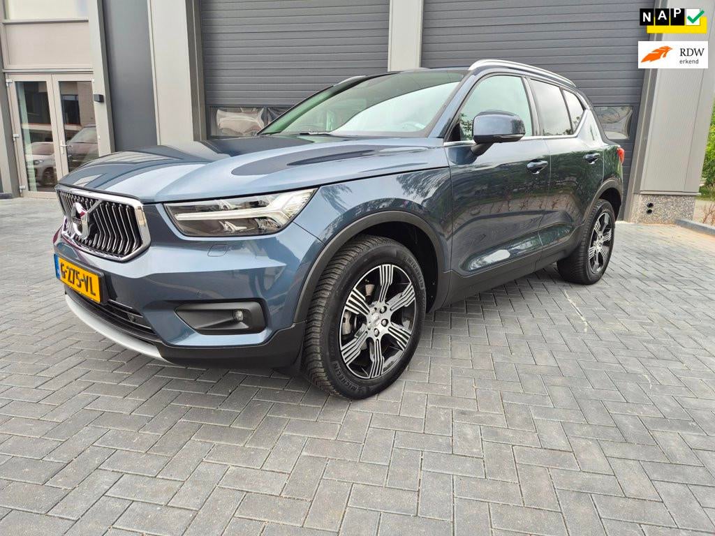 Volvo XC40 1.5 T3 Inscription Leder, Gebruikt, Blauw, Bedrijf, SUV of Terreinwagen