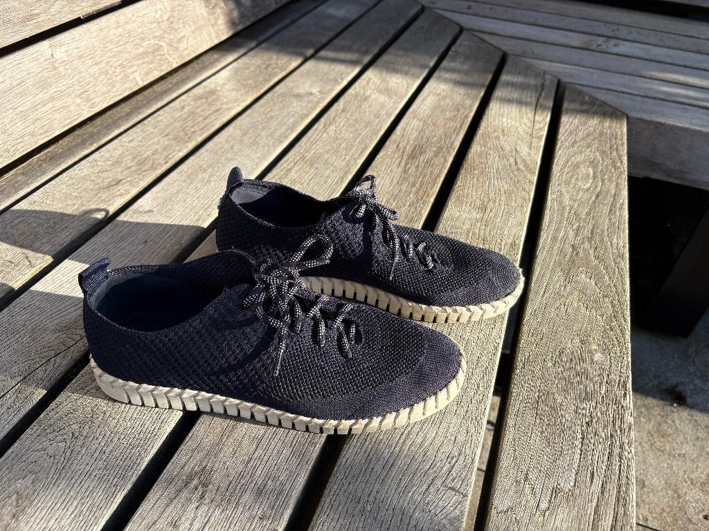 La strada blauwe luchtige zomerse sneakers 39, Blauw, Ophalen of Verzenden, Sneakers of Gympen, La Strada