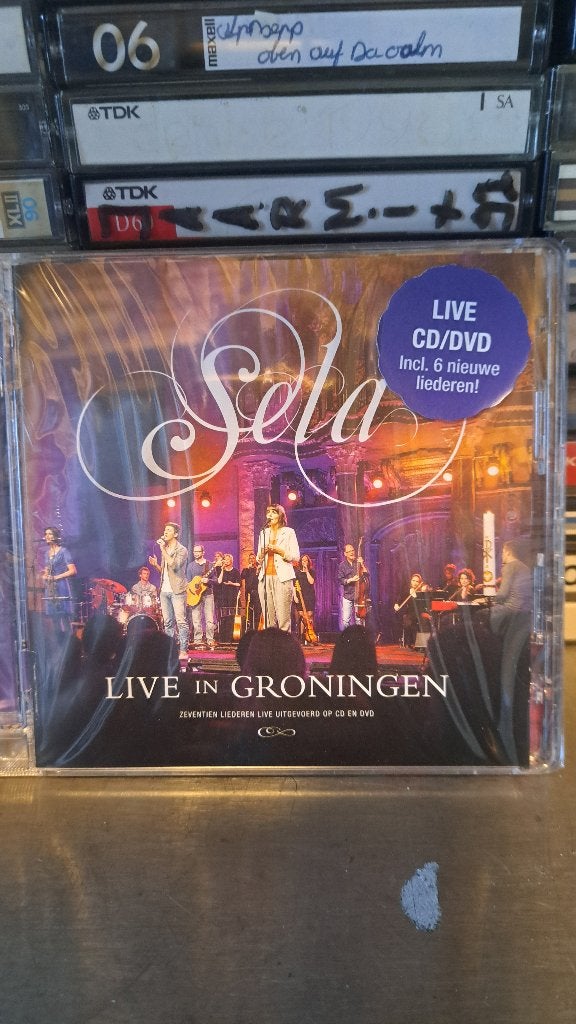 cd/dvd Sela live in Groningen (Z266-80), Ophalen of Verzenden, Nieuw in verpakking, Gospel