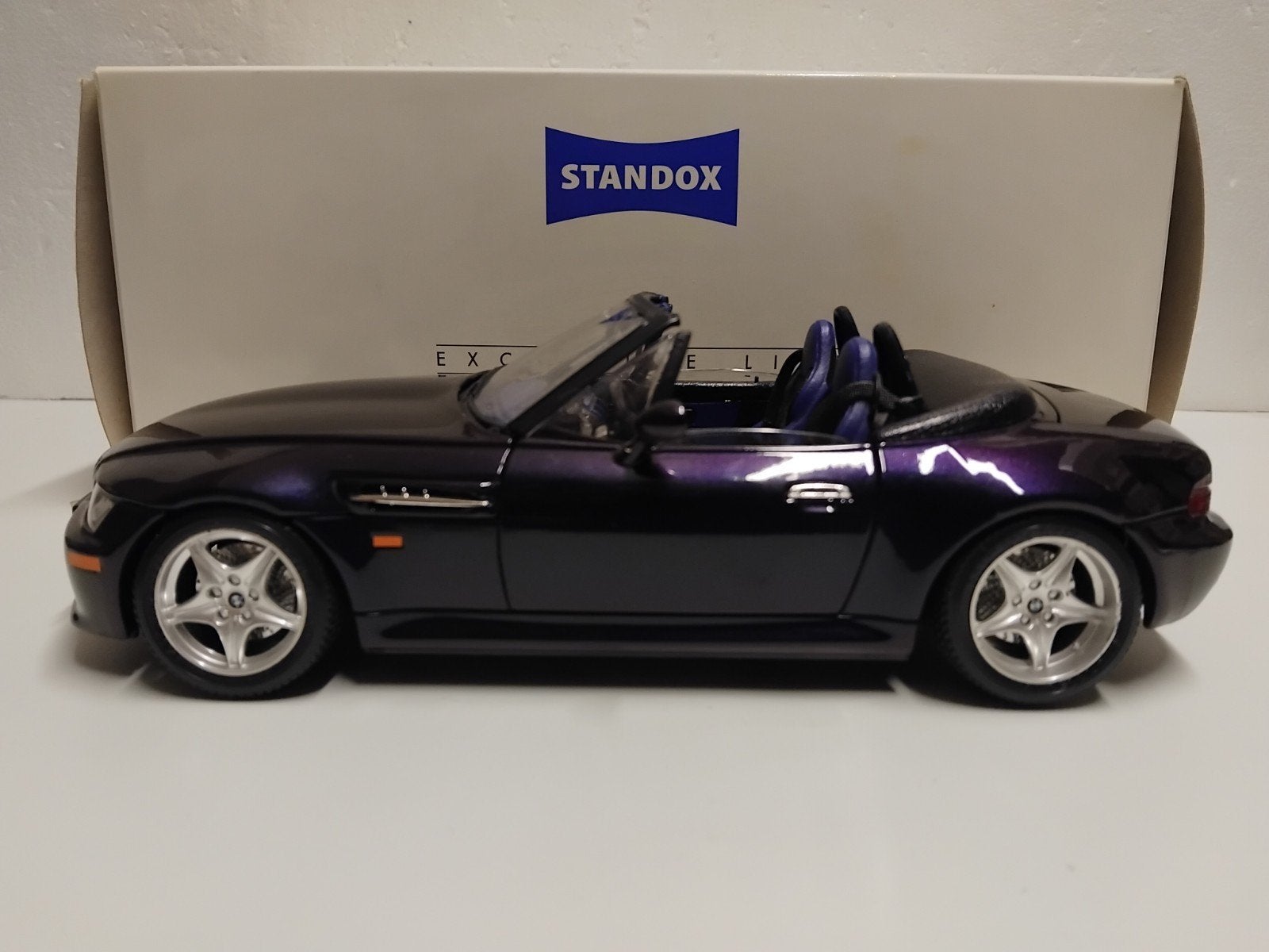 BMW Z3 Monte Carlo blue purple Standox metal 1:18 KRD