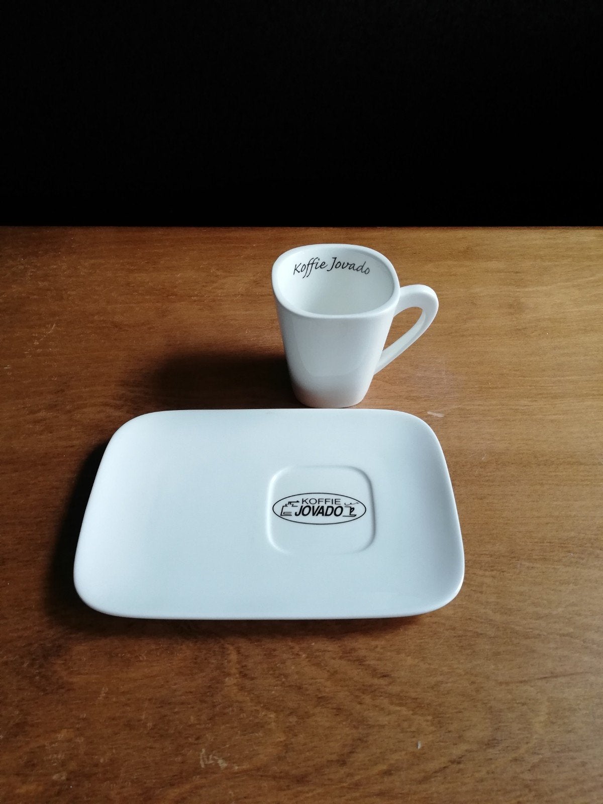 Jovado koffie mok en schotel set (20 beschikbaar), Verzamelen, Glas en Borrelglaasjes, Ophalen of Verzenden