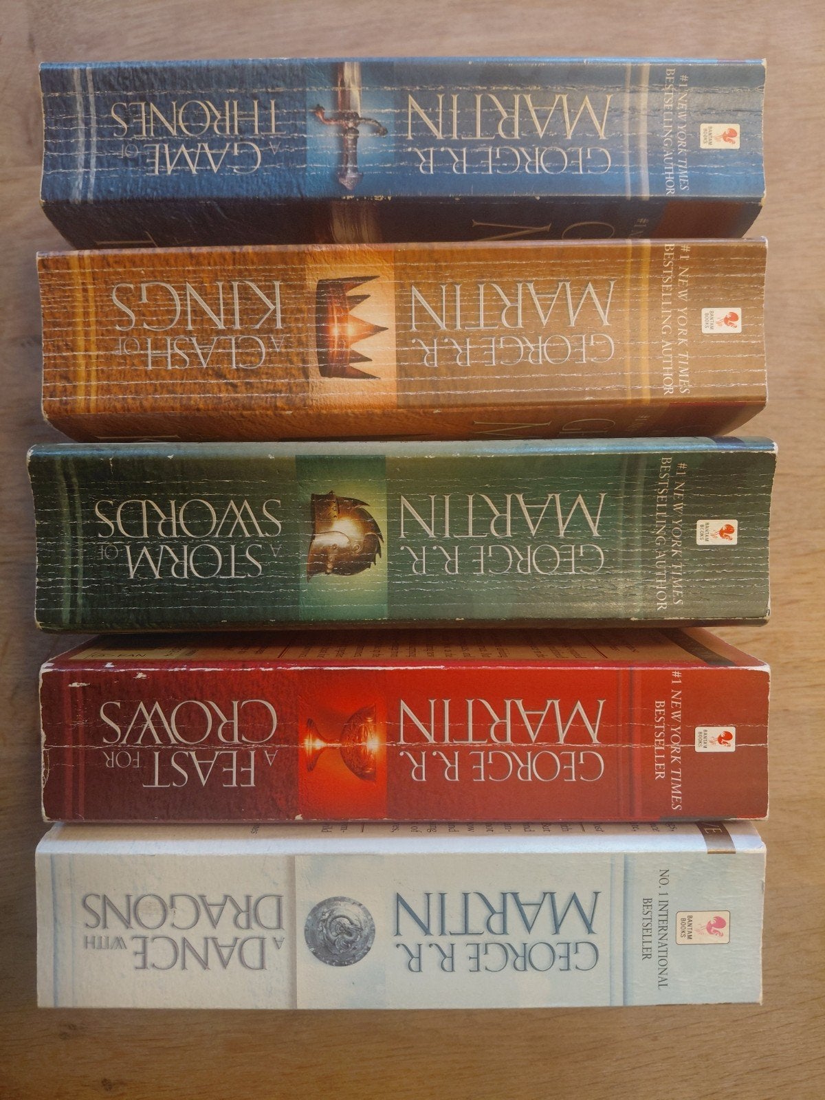 Game of thrones boeken engels talig, Ophalen, Gelezen