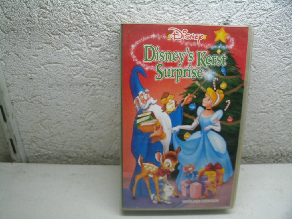 vhs 213a disney's kerst surprise, Alle leeftijden, Ophalen of Verzenden, Zo goed als nieuw, Overige genres