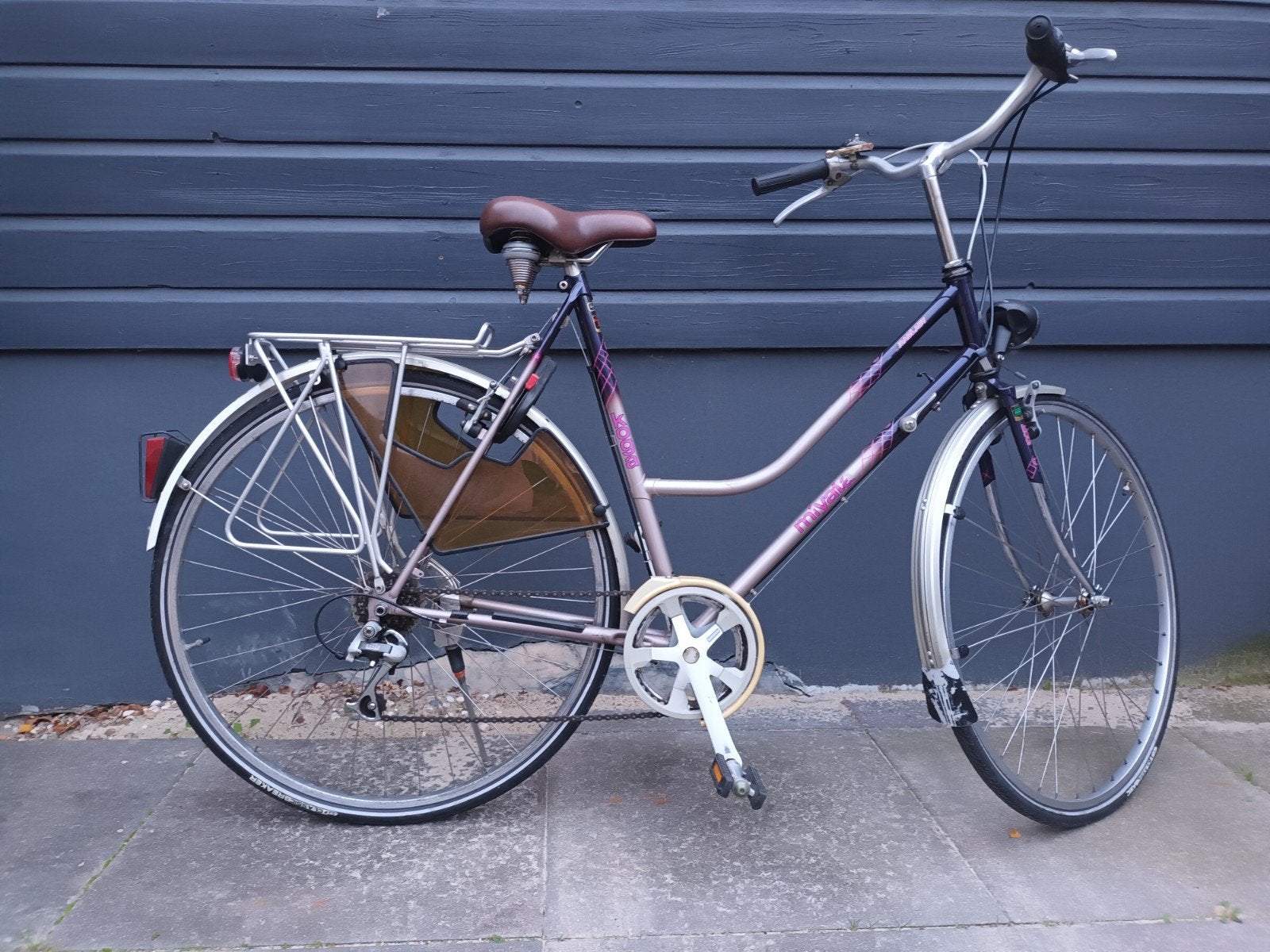 KogaMiyata RoadLady 58cm tourfiets, Ophalen, Gebruikt, Velgrem, 56 cm of meer