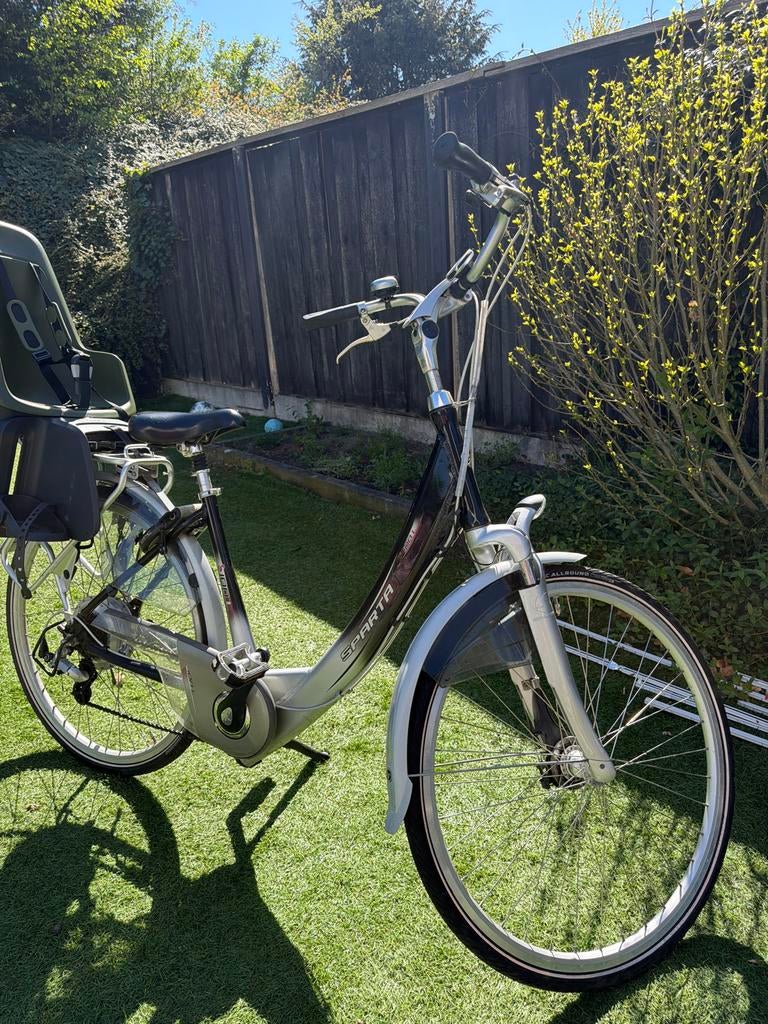Sparta elektrische fiets met E01 melding (accu defect), Ophalen, Gebruikt, Minder dan 30 km per accu, Sparta