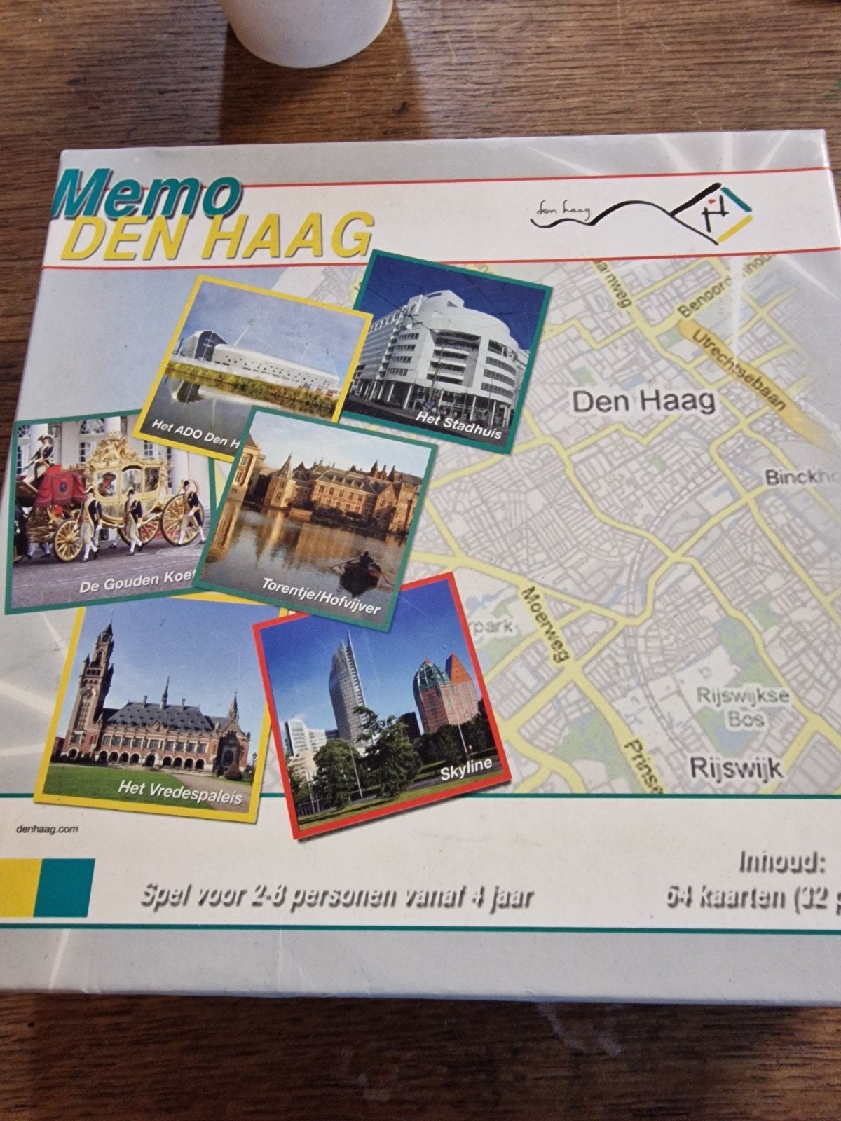 Memo Den Haag - Educatief geheugenspel, Hobby en Vrije tijd, Drie of vier spelers, Ophalen of Verzenden, Gebruikt, Onbekend