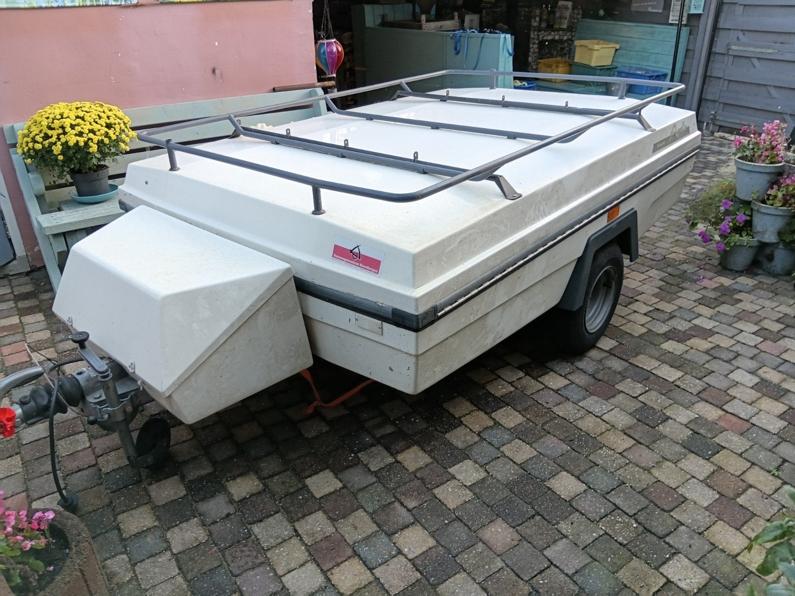 Bagagerek voor camp-let vouwwagen of aanhanger, Ophalen, Gebruikt