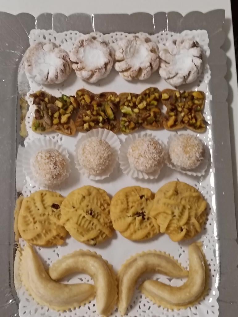 Marokkaans koekjes van amandel, Ophalen