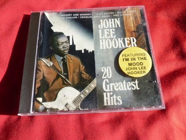 John Lee Hooker - CD 20 Greatest Hits, Ophalen of Verzenden, Blues