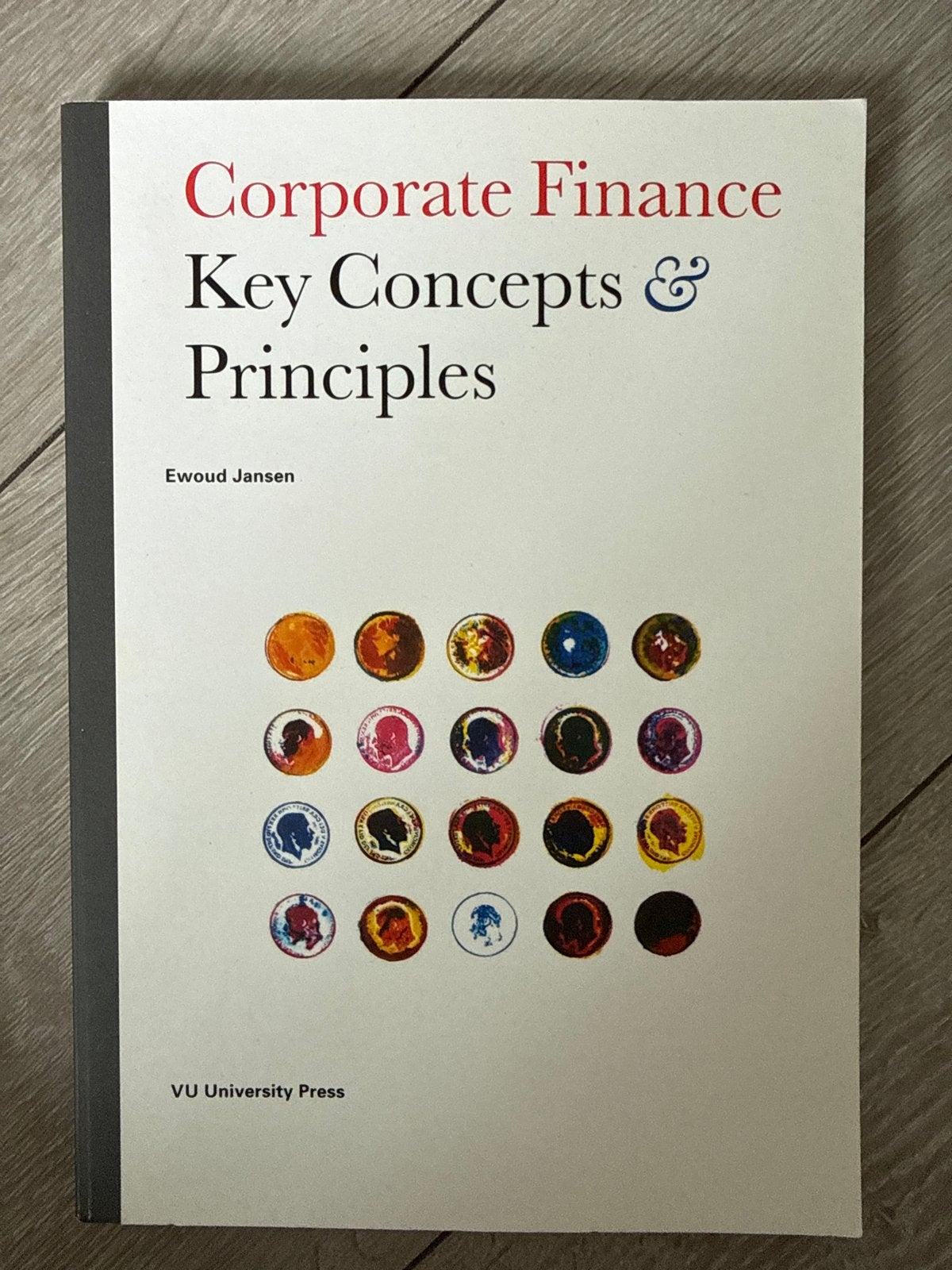 Corporate Finance Key Concepts & Principles - E. Jansen, Boeken, Ophalen, Gamma, Zo goed als nieuw, HBO