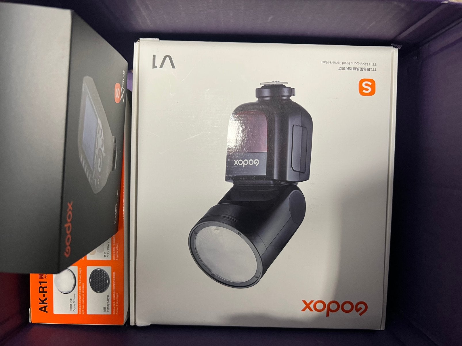 Godox Speedlite V1 Sony, Ophalen of Verzenden, Zo goed als nieuw, Sony