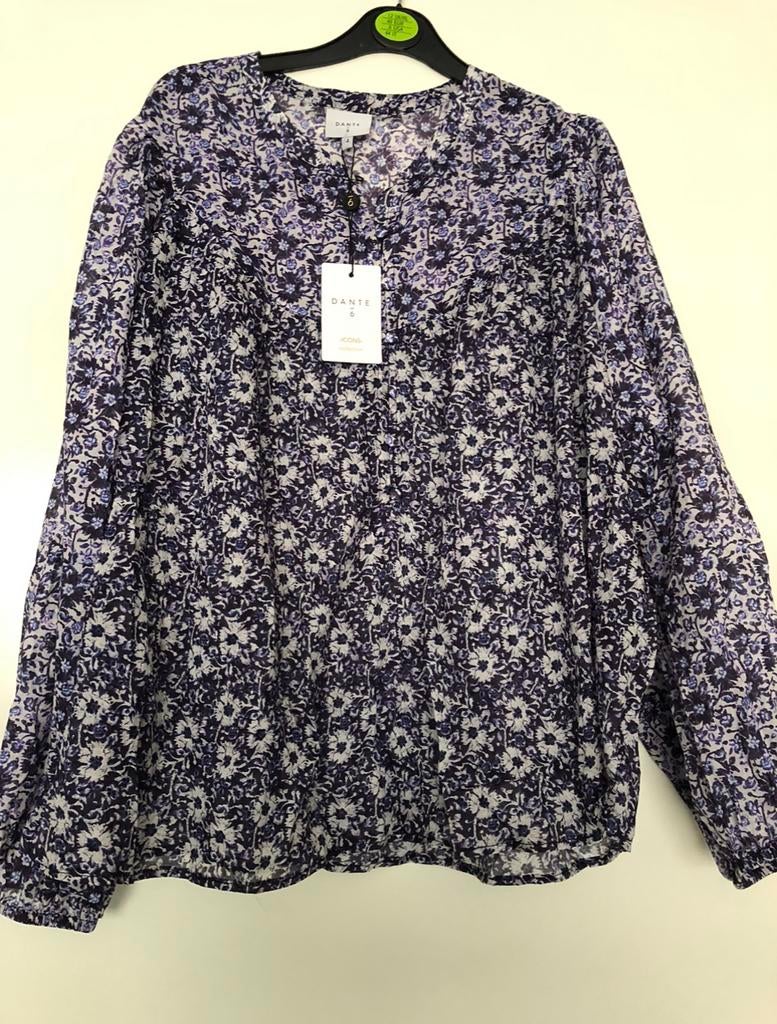 Dante 6 Tuniek blouse - Nieuw met kaartjes, Ophalen of Verzenden, Nieuw, Maat 38/40 (M), Blauw