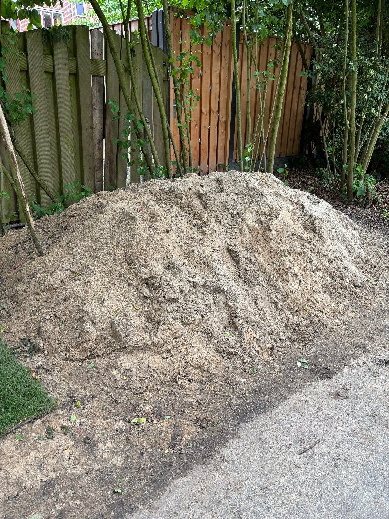ophoogzand, Tuin en Terras, Zand, Ophalen, Zo goed als nieuw, Ophoogzand