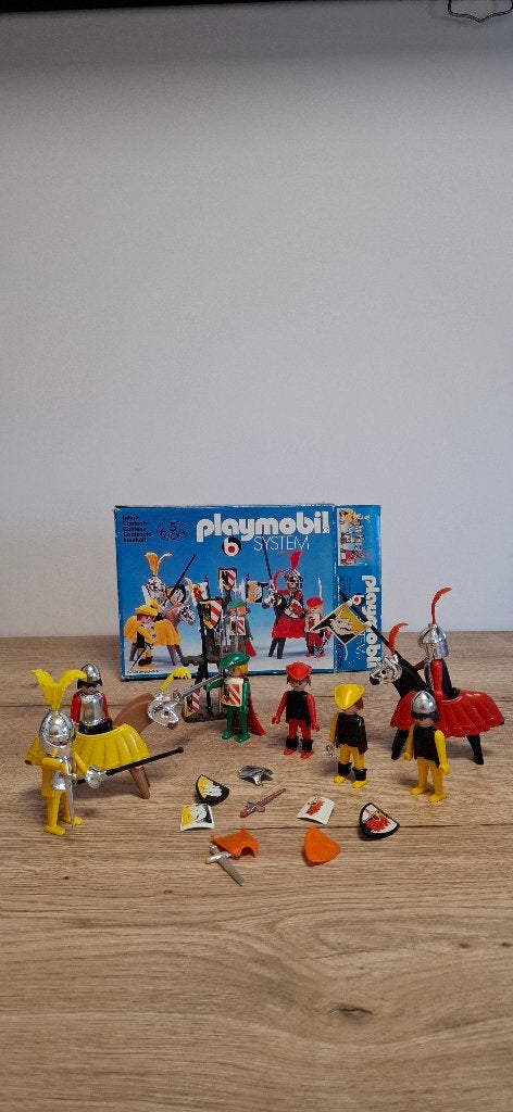 Playmobil vintage 3265 ridders, Kinderen en Baby's, Speelgoed | Playmobil, Gebruikt, Losse onderdelen, Onbekend, Ophalen of Verzenden