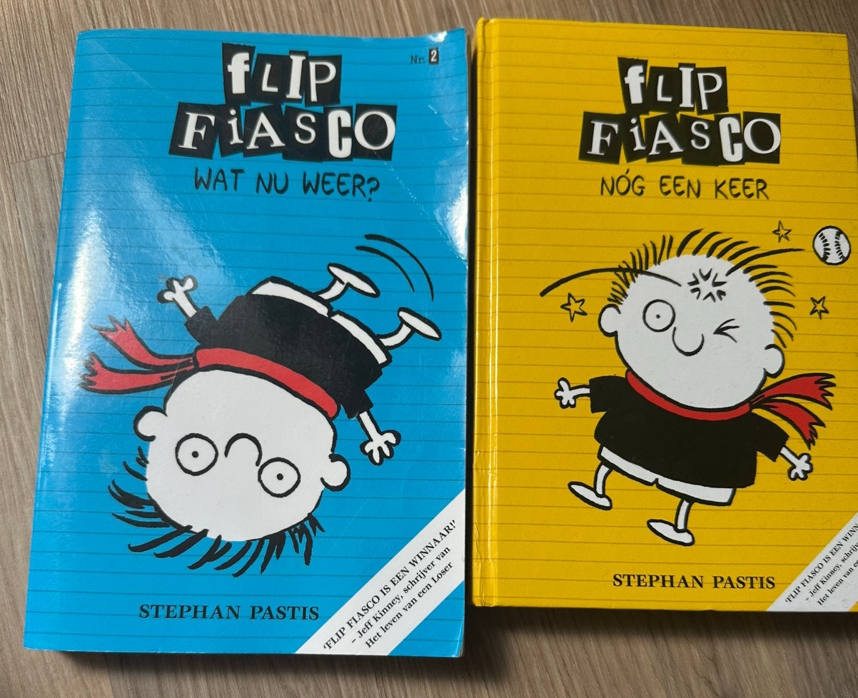 Flip Fiasco boeken, Boeken, Ophalen of Verzenden, Zo goed als nieuw, Verhalen