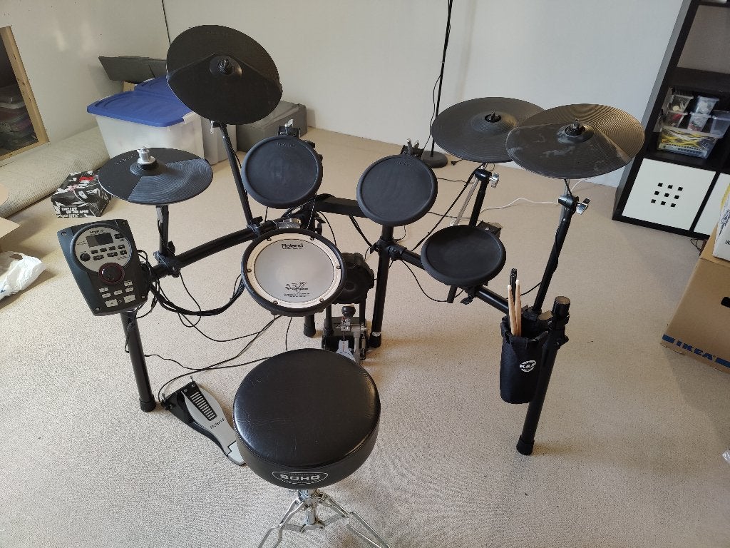 Roland TD-11K V-Drumstel, Muziek en Instrumenten, Drumstellen en Slagwerk, Ophalen, Zo goed als nieuw, Roland, Elektronisch