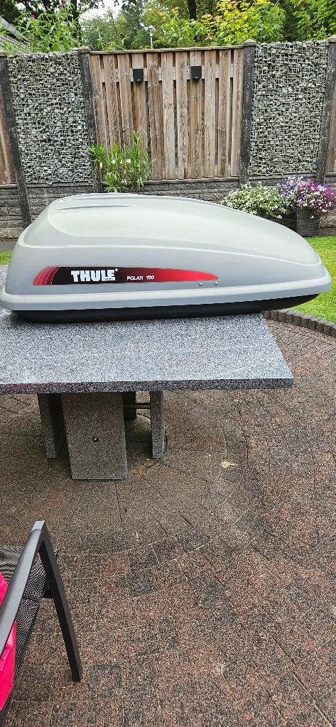 Te koop Thule dakkoffer., Auto diversen, Dakkoffers, Ophalen, Gebruikt